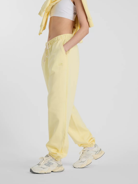 Спортивні штани жіночі New Balance Nb Athletics WP41513 L Жовті (197967309977) - зображення 4