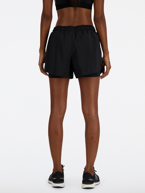 Spodenki sportowe damskie krótkie New Balance Essentials 2in1 WS41225 S Czarne (197375439396) - obraz 2