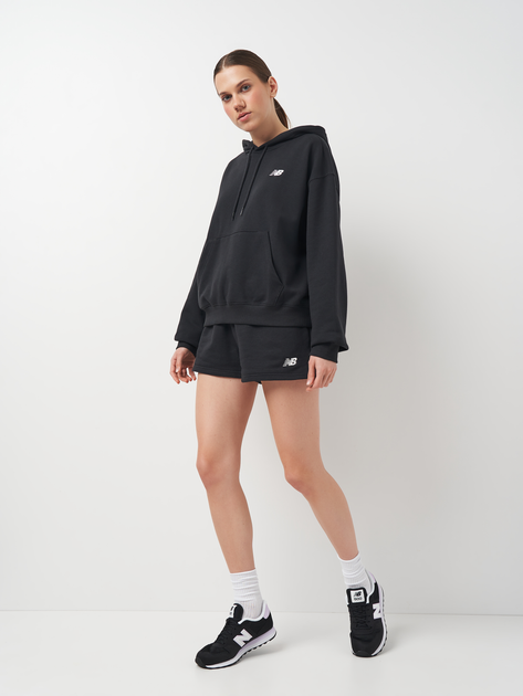 Spodenki sportowe damskie krótkie New Balance Nb Small Logo WS41500 XL Czarne (197375375502) - obraz 3