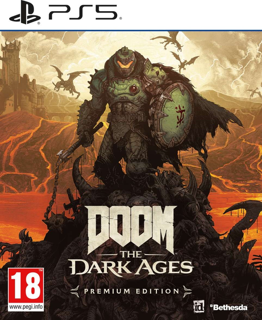 Гра PS5 Doom: The Dark Ages Premium Edition (Blu-ray диск) (0196388560967) - зображення 1