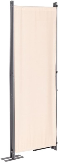 Składany parawan ogrodowy ModernHome by Multistore 4-panelowy 167 x 216 cm beżowy (AW-022/4TLG BEIGE) - obraz 4
