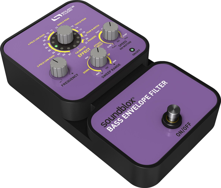 ベース soundblox BASS ENVELOPE FILTER SA126 Бас-гітарна педаль ефектів Source Audio SA126 Soundblox Bass