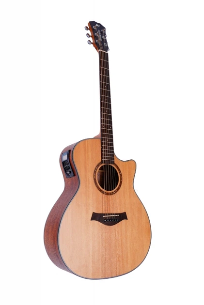Електроакустична гітара Alfabeto SOLID AMS40EQ (Satin) + чохол - изображение 2