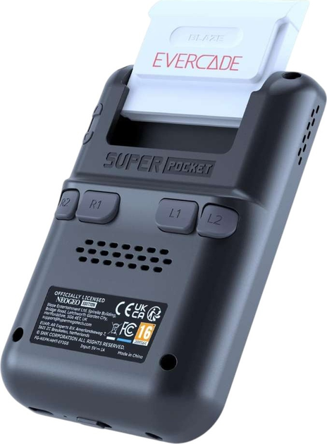 Портативна кишенькова консоль Evercade HyperMegaTech! Super Pocket NEOGEO Edition (5060990241093) - зображення 3