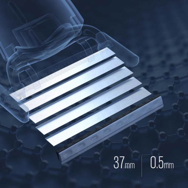 Бритва ручна Mkodo X1 Razor чоловічий набір для гоління з магнітною підставкою та піною для гоління - зображення 7