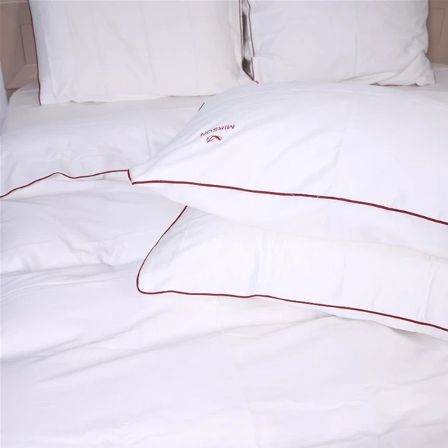 Комплект постельного белья MirSon Сатин Premium Corner Moko White 160x220 см (2200001484368) - изображение 10