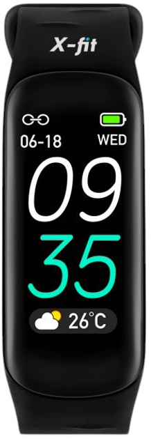 Фітнес-браслет Niceboy X-fit Plus Black (xfit-plus) - зображення 2
