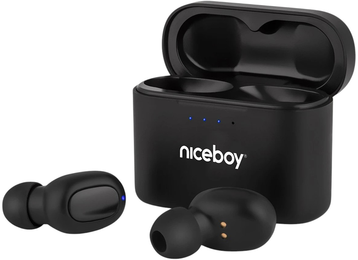 Słuchawki Niceboy HIVE podsie 2021 Black (hive-podsie-20021) - obraz 2