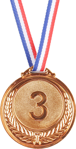 Brązowy medal LEAN Toys 6.5 cm 20949 (5905991034919) - obraz 1