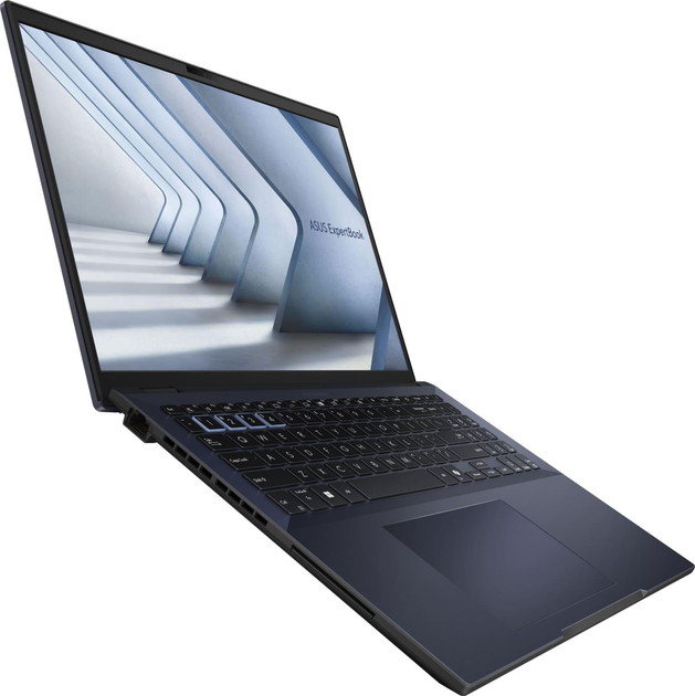 Ноутбук ASUS ExpertBook 16" WUXGA IPS 60 Гц, Intel Core i7 150U, DDR5 32 ГБ, SSD 512 ГБ, Star Black (90NX07B1-M01DZ0) - изображение 6