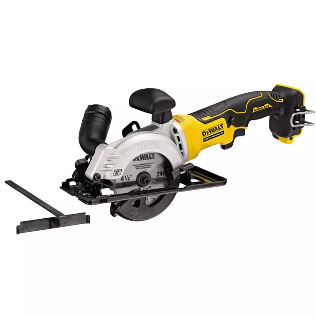 Дисковая пила DeWALT 18В XR Li-Ion, диск 115х9.5 мм, 2.5 кг, TSTAK (без АКБ и ЗУ) (DCS571NT) - Фото 2 Дисковая пила DeWALT 18В XR Li-Ion, диск 115х9.5 мм, 2.5 кг, TSTAK (без АКБ и ЗУ) (DCS571NT) - изображение 2