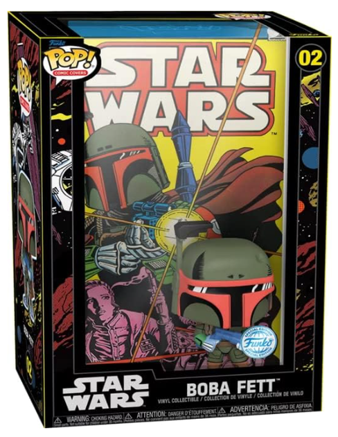 Figurka Funko Pop! Comic Cover Star Wars #02 Boba Fett 10 cm (889698609968) - obraz 1