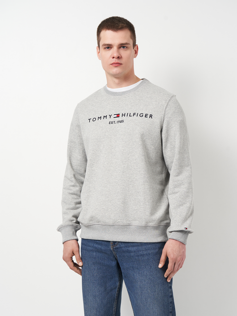 Акція на Світшот чоловічий Tommy Hilfiger 11512 XL Сірий від Rozetka