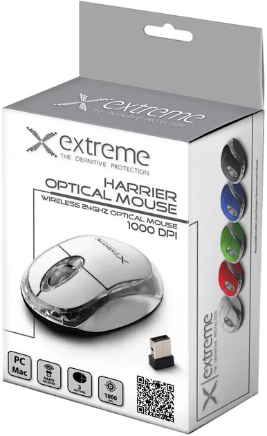 Миша Esperanza Extreme XM105W Wireless White (5901299926192) - зображення 2
