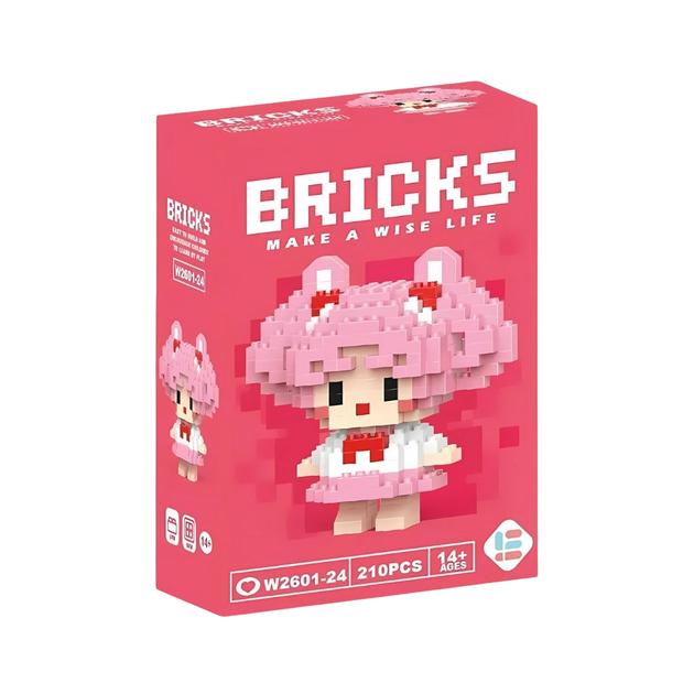 Конструктор фігурка Пікселі BRICKS Чібіуса Chibiusa Sailor Moon - зображення 2