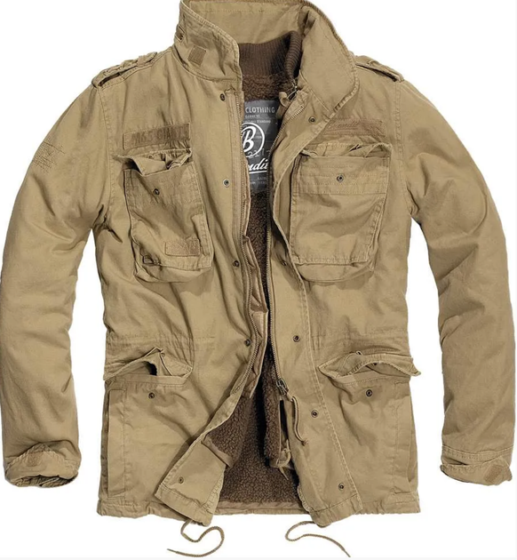 Куртка Brandit M65 Giant койот, куртка с утепленной подкладкой M - изображение 7