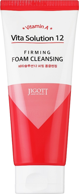 Pianka do mycia twarzy Jigott Vita Solution 12 ujędrniająca 180 ml (8809541281907) - obraz 1