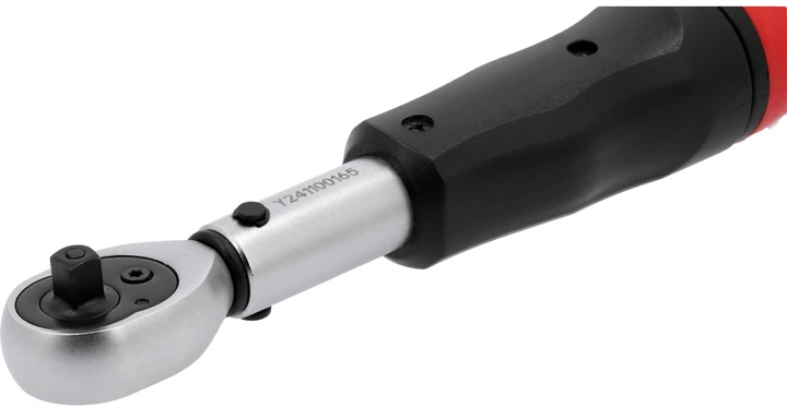 Ключ динамометрический с настроечным глазком YATO квадрат 1/4", F= 2-26 Нм, L= 250 мм (YT-07690) - изображение 2
