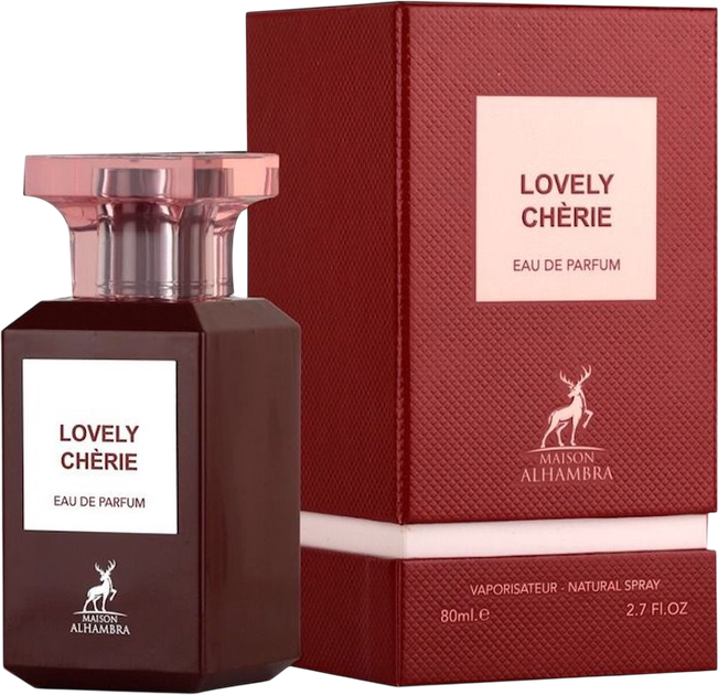 Woda perfumowana unisex Maison Alhambra Lovely Cherie 80 ml (6291108735794) - obraz 1