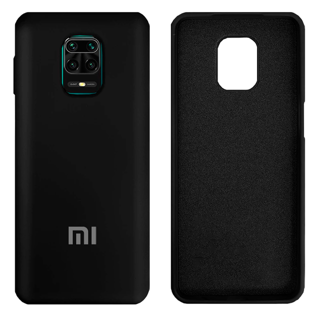 Чехол силиконовый FULL противоударный Premium для Xiaomi Redmi Note 9Pro/9S (3) Black Чёрный - Фото 1 Чехол силиконовый FULL противоударный Premium для Xiaomi Redmi Note 9Pro/9S (3) Black Чёрный - изображение 1