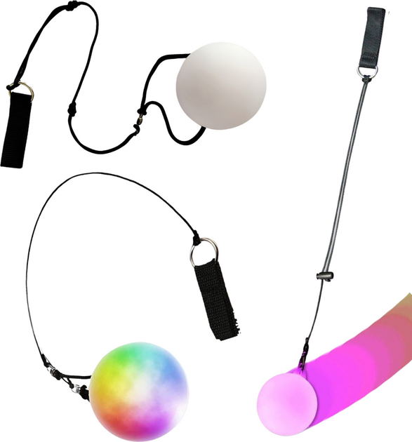 М'яч для жонглювання LEAN Toys LED 20995 (5905991035602) - зображення 2