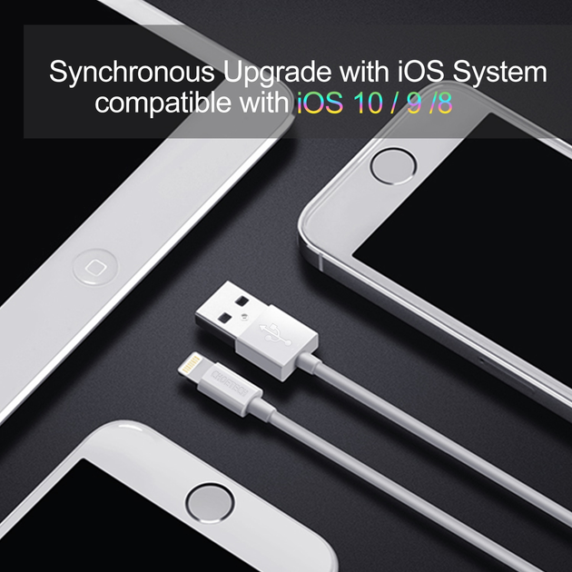 Кабель Choetech MFI USB 2.0 (IP0027-WH) - зображення 8