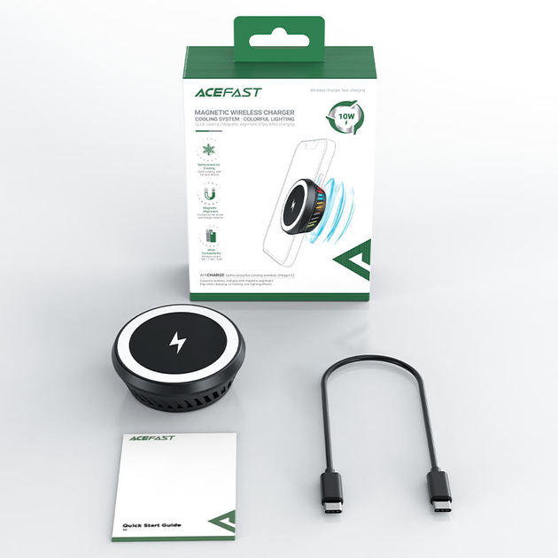 Ładowarka bezprzewodowa Acefast E2 semiconductor cooling wireless charger (AFE2) - obraz 5