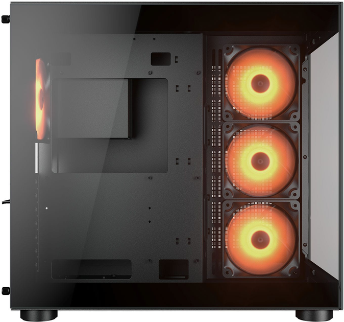 Obudowa Cougar FV150 RGB Black (CGR-5KA1B-RGB)) - obraz 6