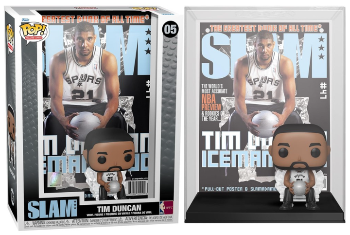 Figurka Funko Pop! NBA Tim Duncan 10 cm (889698614627) - obraz 2