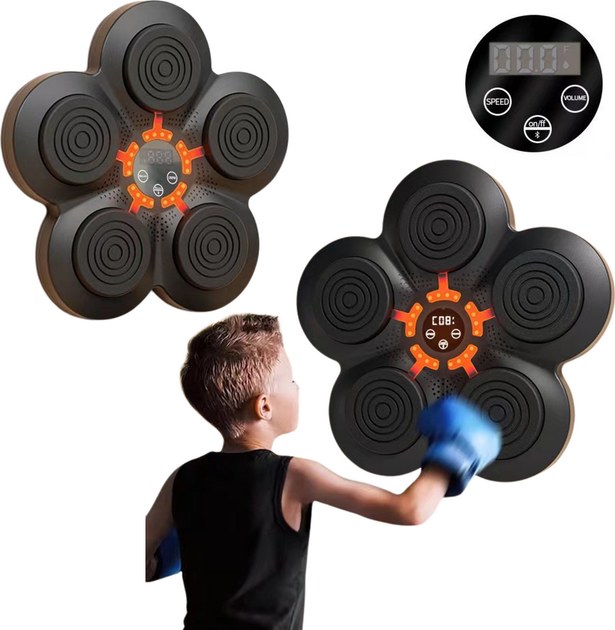 Elektroniczna tarcza muzyczna do boksu z rękawicami LEAN Toys 13869 (5905991033479) - obraz 4