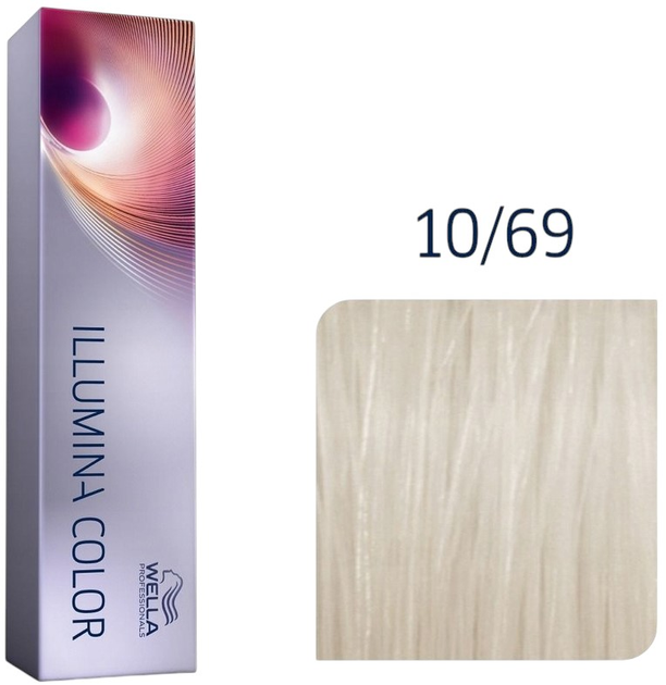 Фарба для волосся Wella Professionals Illumina Color 10-69 Light blonde with violet-silver highlights 60 мл (8005610541853) - зображення 2