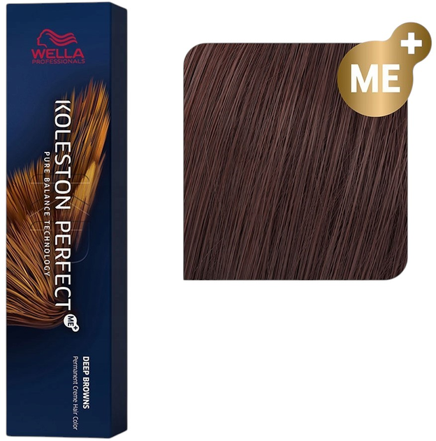 Фарба для волосся Wella Professionals Koleston Perfect Deep Browns 5-75 Brown-gold light 60 мл (8005610626352) - зображення 1