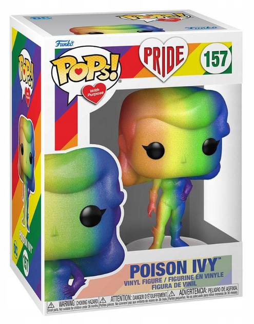 Figurka Funko Pop! Heroes DC Pride Poison Ivy 9.5 cm (889698658942) - obraz 3