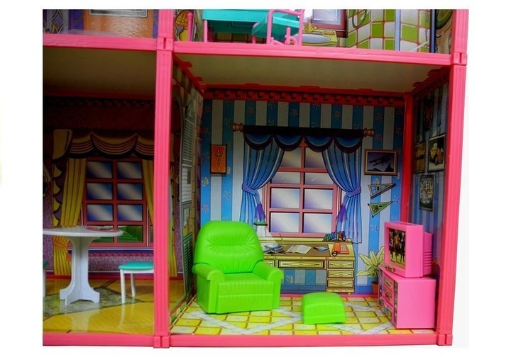 Ляльковий будиночок LEAN Toys з меблями (5905884457450) - зображення 7