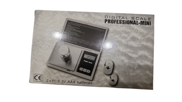 Весы ювелирные электронные Digital Scale Professional-mini CS-200 мини карманные на 200 г (0.01 г) - изображение 2