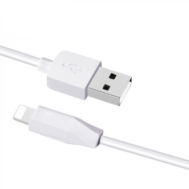 Кабель Hoco X1 Lightning (3m) white - зображення 4