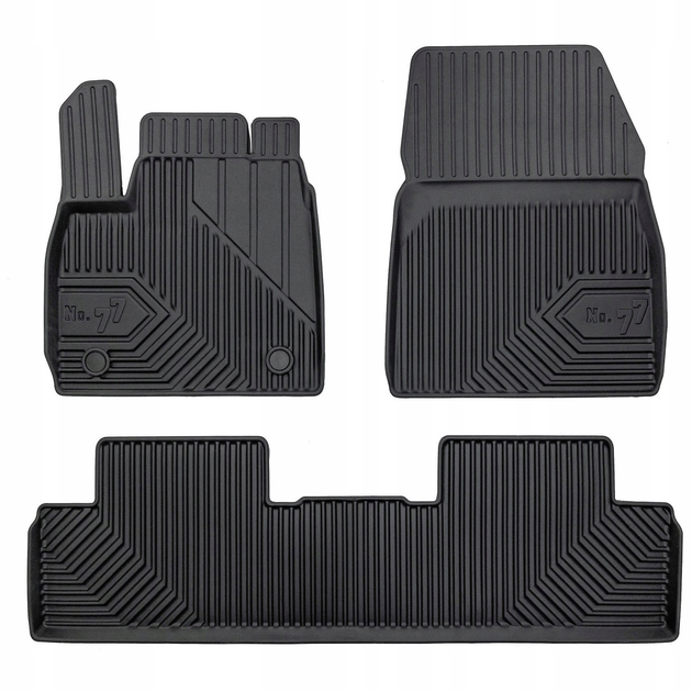 Dywaniki samochodowe Frogum No.77 Renault Megane E-Tech 2022 3 szt (5902643445123) - obraz 1