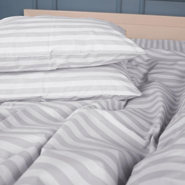 Наволочка MirSon Ranforce Elite 17-0600 Stripe White Gray 70х70 см від Rozetka на платформі USKIDKA Акція на Наволочка MirSon Ranforce Elite 17-0600 Stripe White Gray 70х70 см від Rozetka