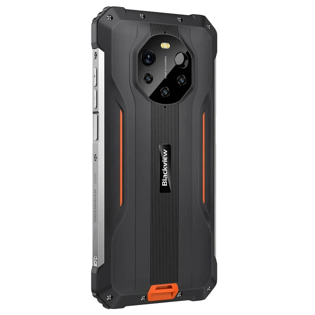 Захищений смартфон Blackview BL8800 Pro 8/128GB 5G Акумулятор 8 380мАч Orange - Фото 5 Захищений смартфон Blackview BL8800 Pro 8/128GB 5G Акумулятор 8 380мАч Orange - зображення 5