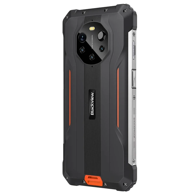 Захищений смартфон Blackview BL8800 Pro 8/128GB 5G Акумулятор 8 380мАч Orange - Фото 7 Захищений смартфон Blackview BL8800 Pro 8/128GB 5G Акумулятор 8 380мАч Orange - зображення 7