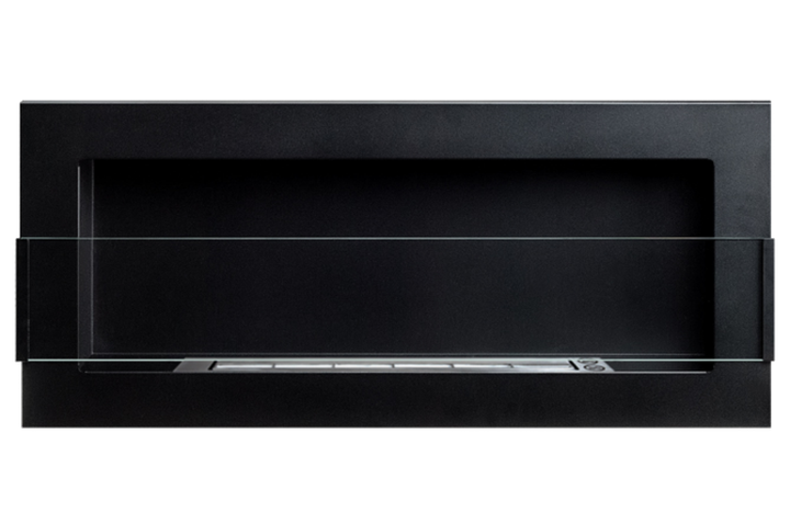 Биокамин GMT 900х400х120 BLACK MAT + СТЕКЛО - изображение 3