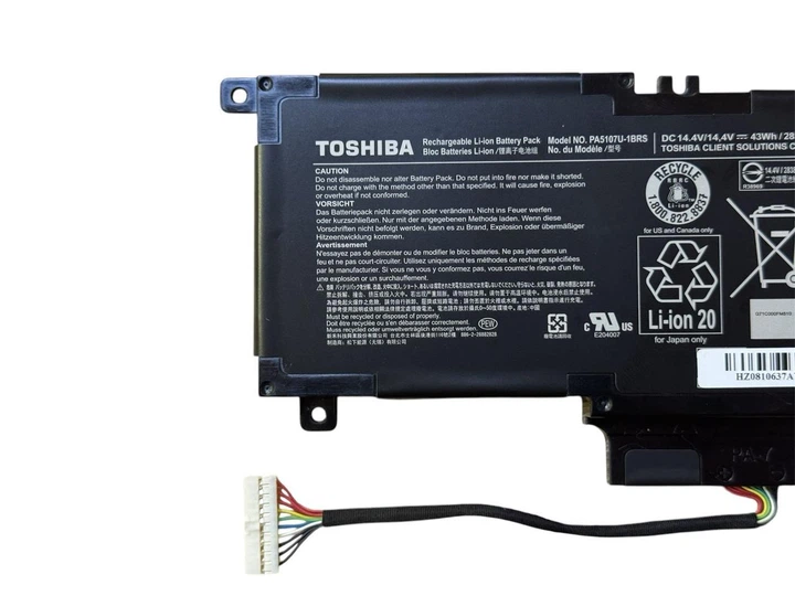 Батарея для ноутбука Toshiba Satellite L50 L55 L55D L55T P50 P50-A P50T P55 P55T S55 L45 L45D PA5107U-1BRS [ID: 2534546300] - изображение 2