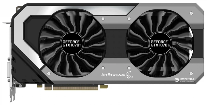 Ryzen 5 3600+Palit NE5107T015P2-1043D GTX1070Ti　ゲーミングパソコン Видеокарта Palit PCI-Ex GeForce GTX 1070 Ti JetStream 8GB GDDR5