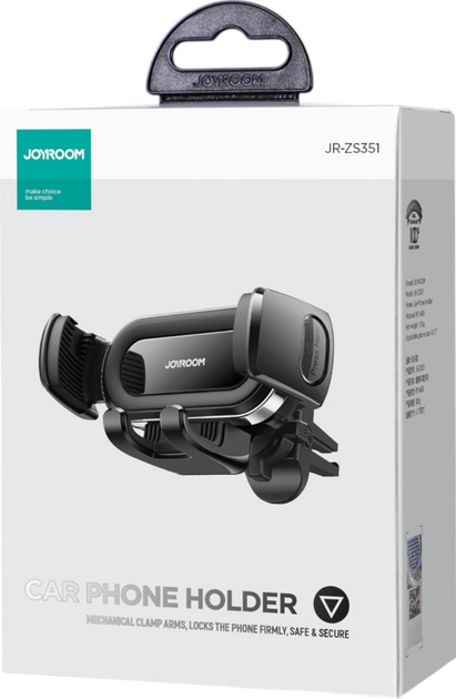 Uchwyt samochodowy na telefon Joyroom JR-ZS351 Srebrny  - obraz 8