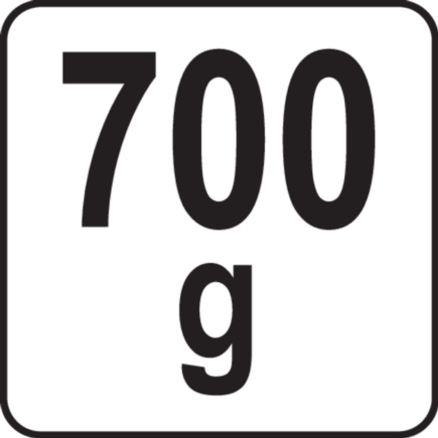 Młotek bezodrzutowy YATO lity 330 mm 790 g, z mosiężnym obuchem 32 mm (YT-46191) - obraz 6
