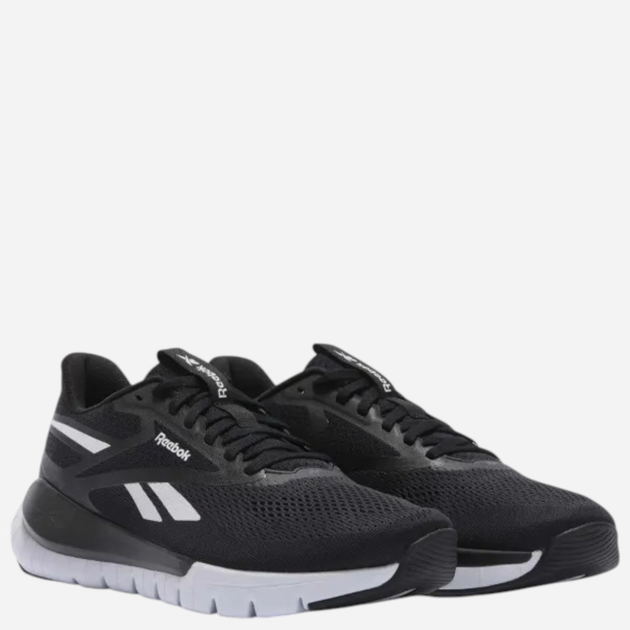 Buty na siłownię męskie Reebok Flex Trainer 100210150 45 (11.5US) Czarne z białym (1200161440144) - obraz 2