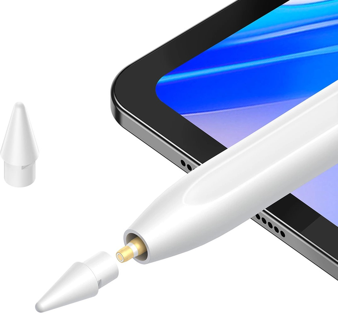 Активний стилус Baseus Smooth Writing 2 with LED Indicators Active White (SXBC060002) - зображення 7