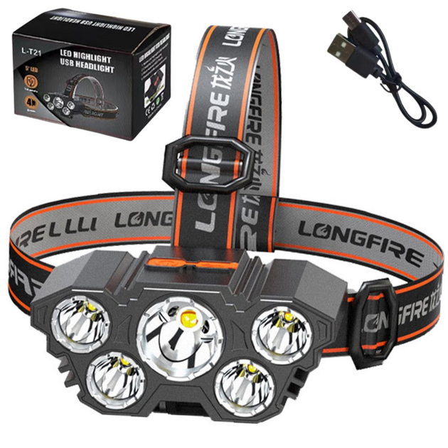 Ліхтар налобний LEAN L-T21 LED (5905991035817) - зображення 2