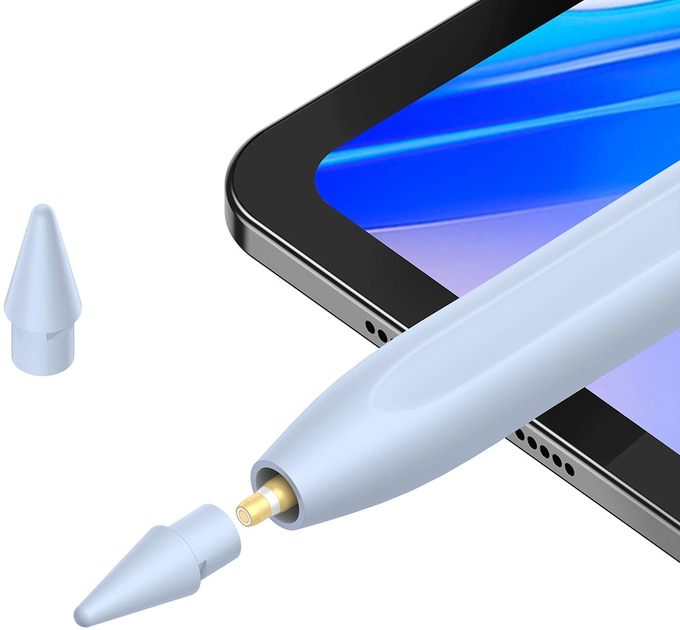 Активний стилус Baseus Smooth Writing 2 with LED Indicators Active Blue (SXBC060103) - зображення 6