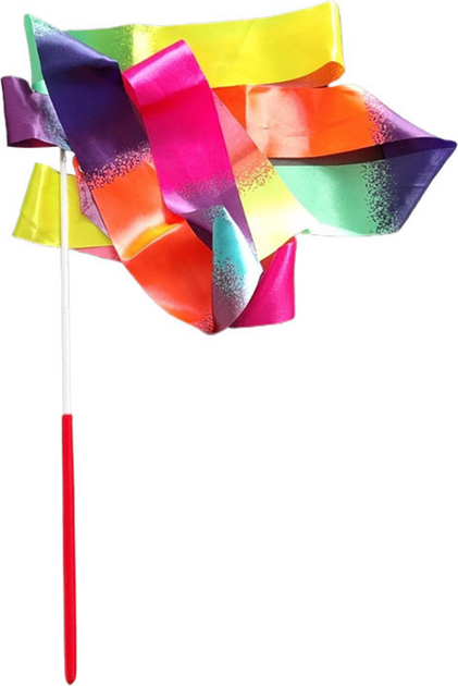 Гімнастична стрічка LEAN Toys 205 x 5 см 24927 (5905991059776) - зображення 3